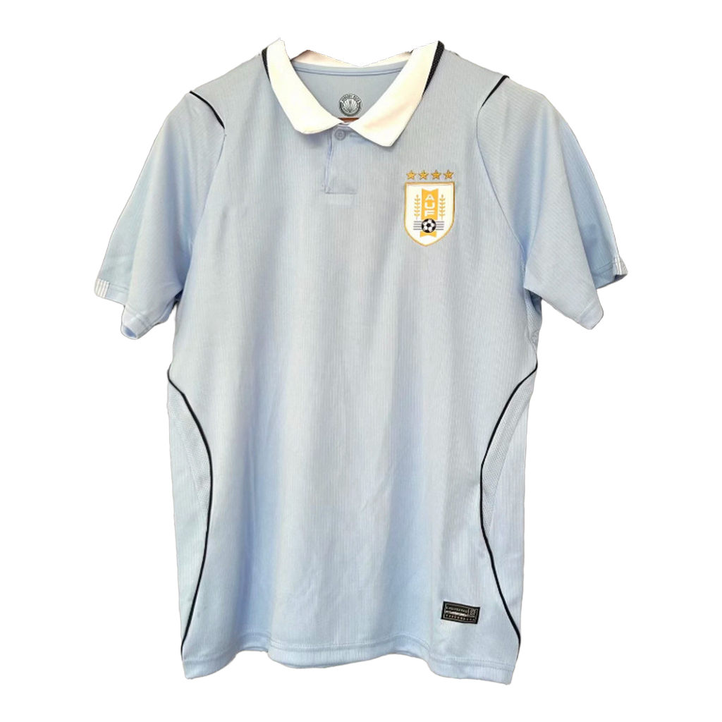 Camiseta Uruguay 1ª Equipación Polo Celeste
