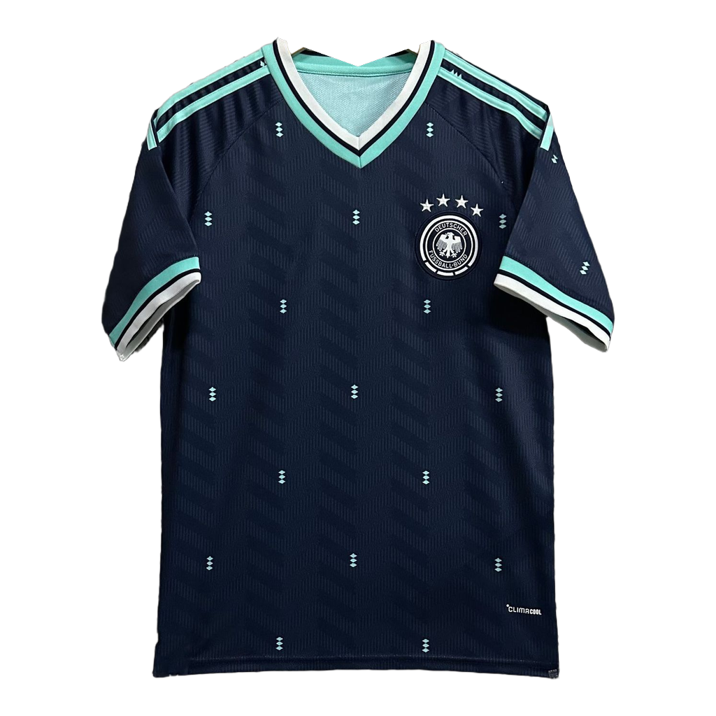 Camiseta Alemania 2ª Equipación Azul Marino