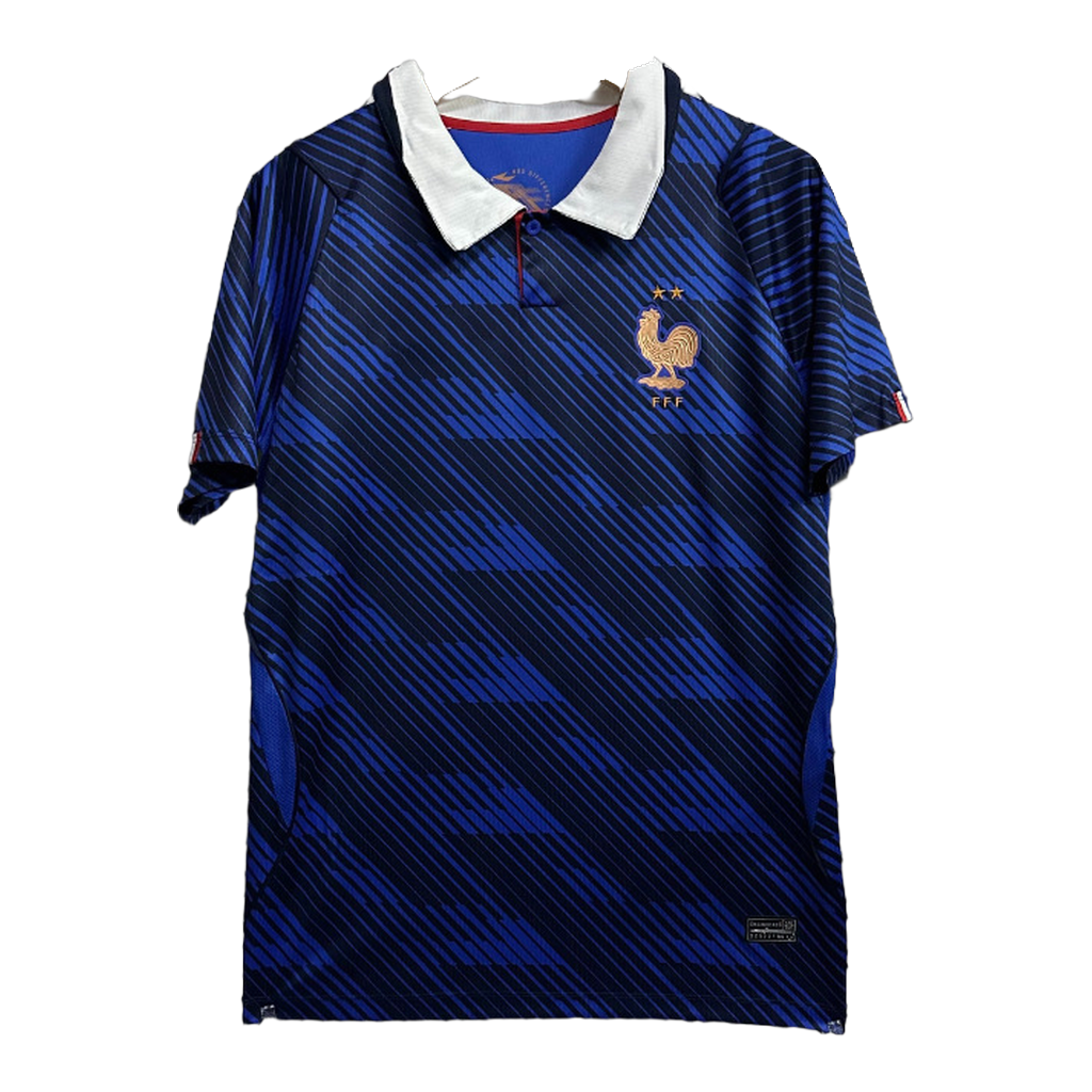 Camiseta Francia 1ª Equipación Polo Azul