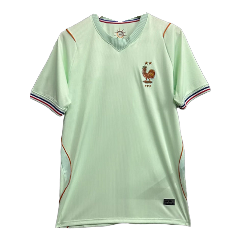 Camiseta Francia 2ª Equipación Verde Menta
