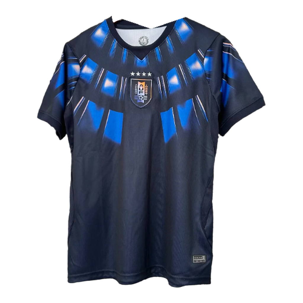 Camiseta Uruguay 2ª Equipación Negra Azul