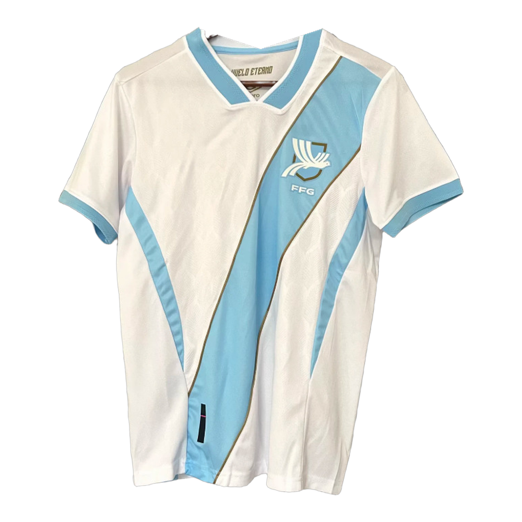 Camiseta Guatemala 1ª Equipación Blanca Franja