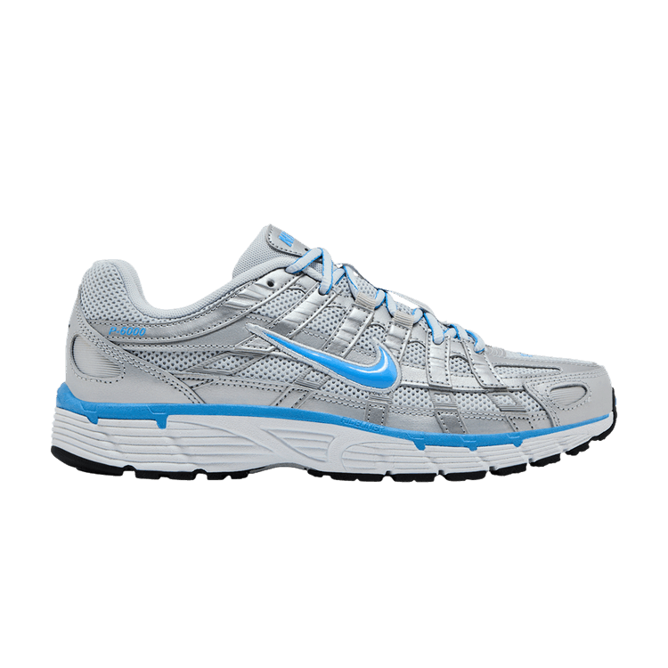 Nike P-6000 'Metallic Platinum University Blue'