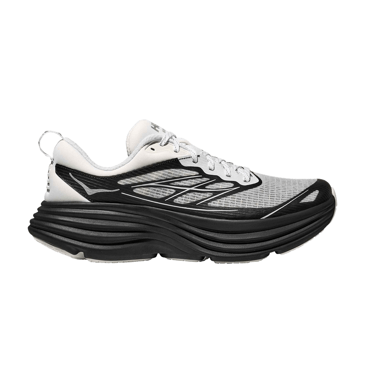 HOKA Bondi 8 Caged 'Stealth Tech Pack - Frost Black'