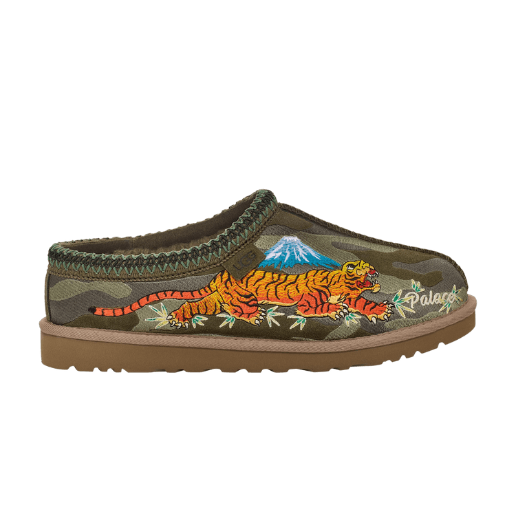 Palace x UGG Tasman Slipper 'Burnt Olive Camo'
