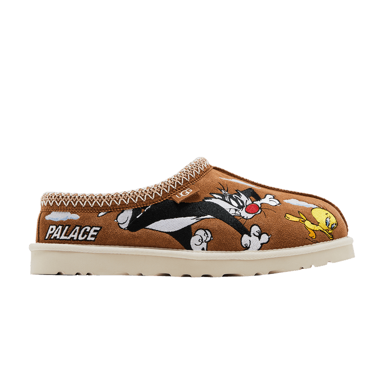 Palace x Looney Tunes x UGG Tasman Slipper 'Chestnut'