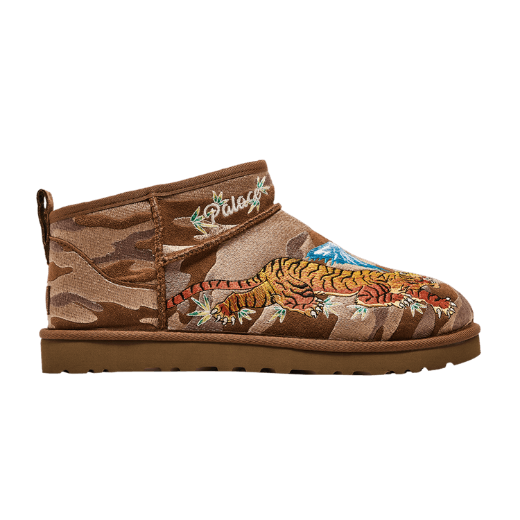 Palace x UGG Classic Ultra Mini Boot 'Chestnut Camo'