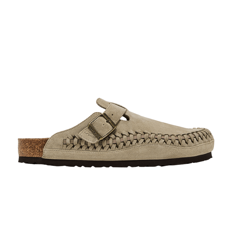 Kith x Birkenstock Boston Braided 'Taupe'