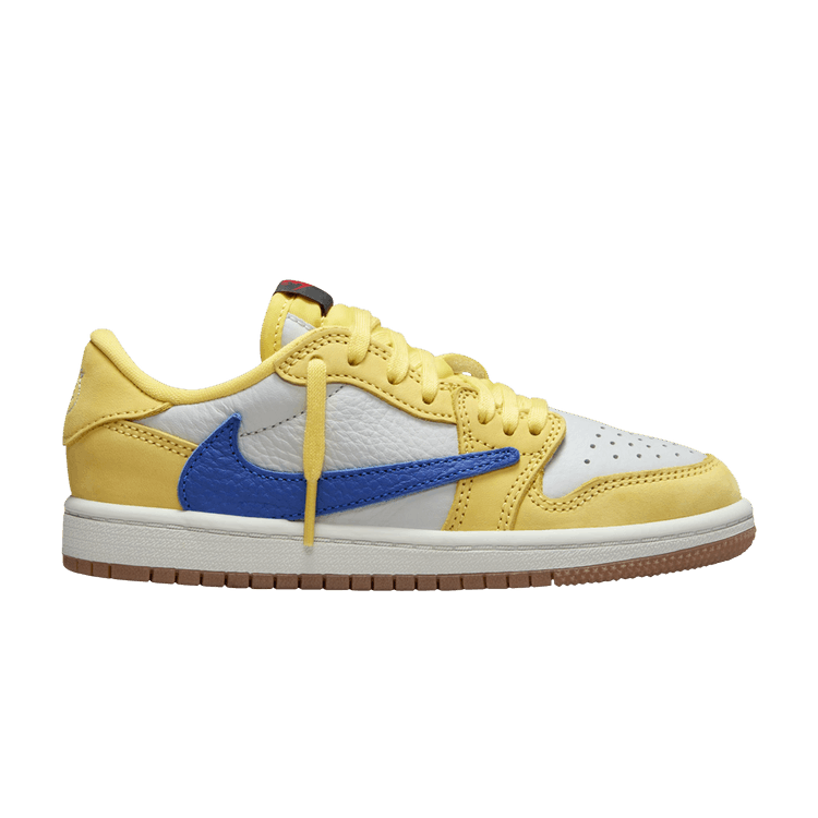 Travis Scott x Air Jordan 1 Retro Low OG SP PS 'Canary'