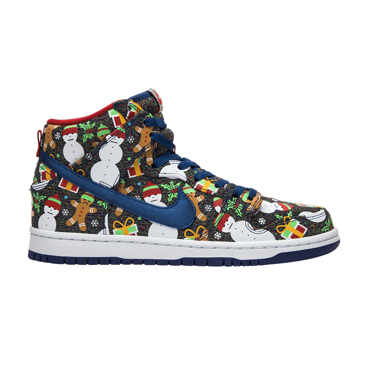 Concepts x Nike SB Dunk Pro High 'Ugly Christmas Sweater' 2017