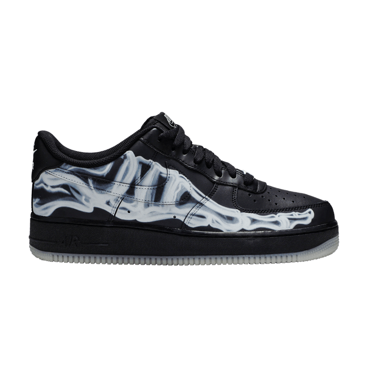 Nike Air Force 1 '07 QS 'Black Skeleton'