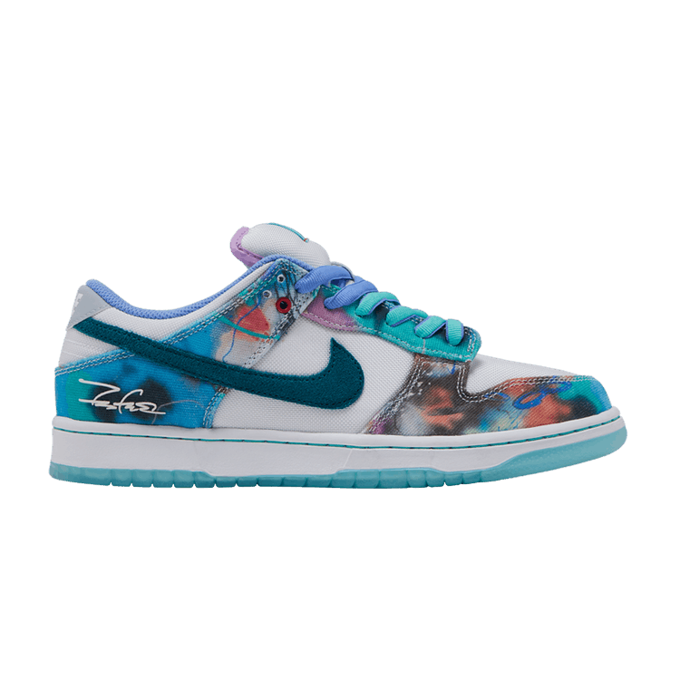 Futura Laboratories x Nike Dunk Low SB 'Bleached Aqua'
