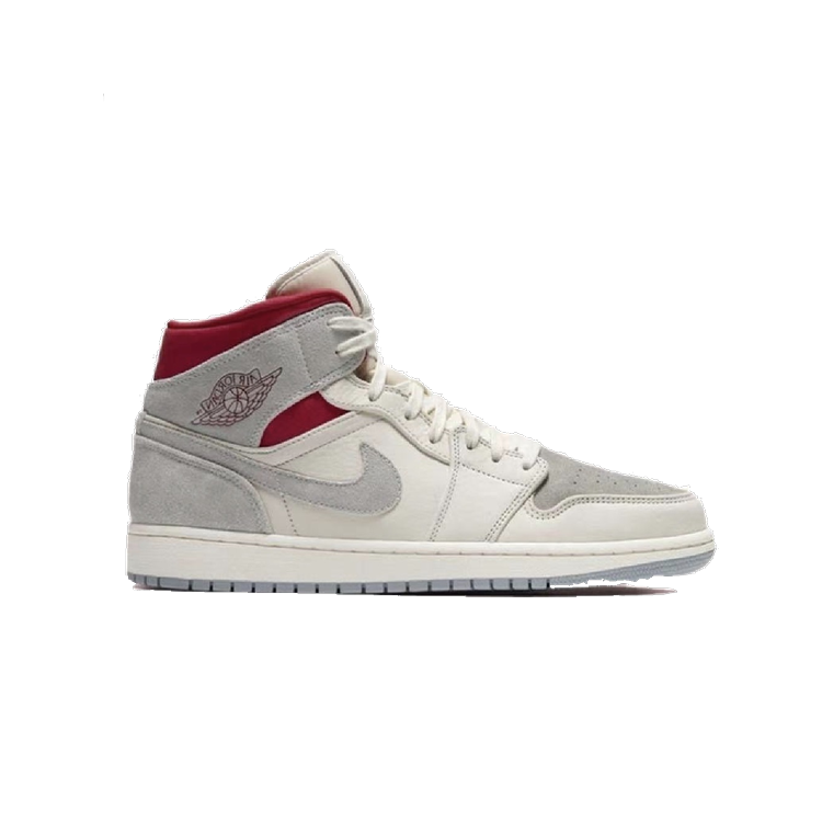 Union LA x Air Jordan 1 Mid 'Smoke Grey Gym Red'