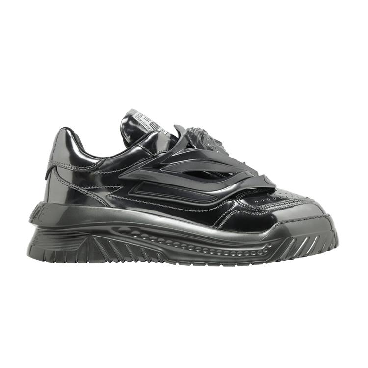 Versace Odissea Caged Rubber Medusa Sneaker 'Metallic Grey'