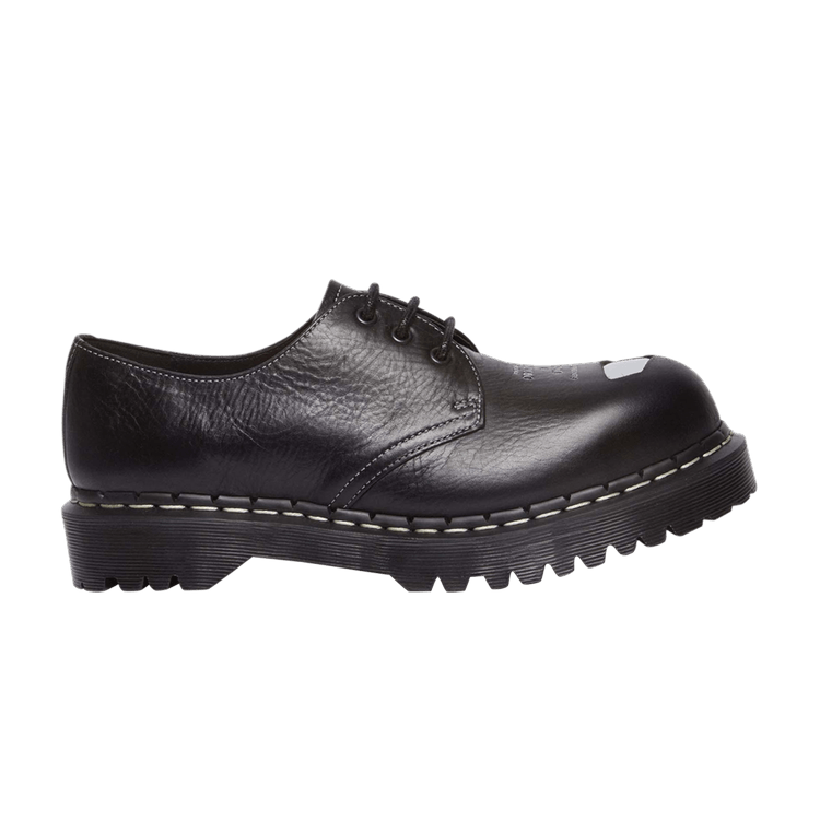 Dr. Martens 1461 Bex Exposed Steel Toe Oxford 'Black Overdrive'