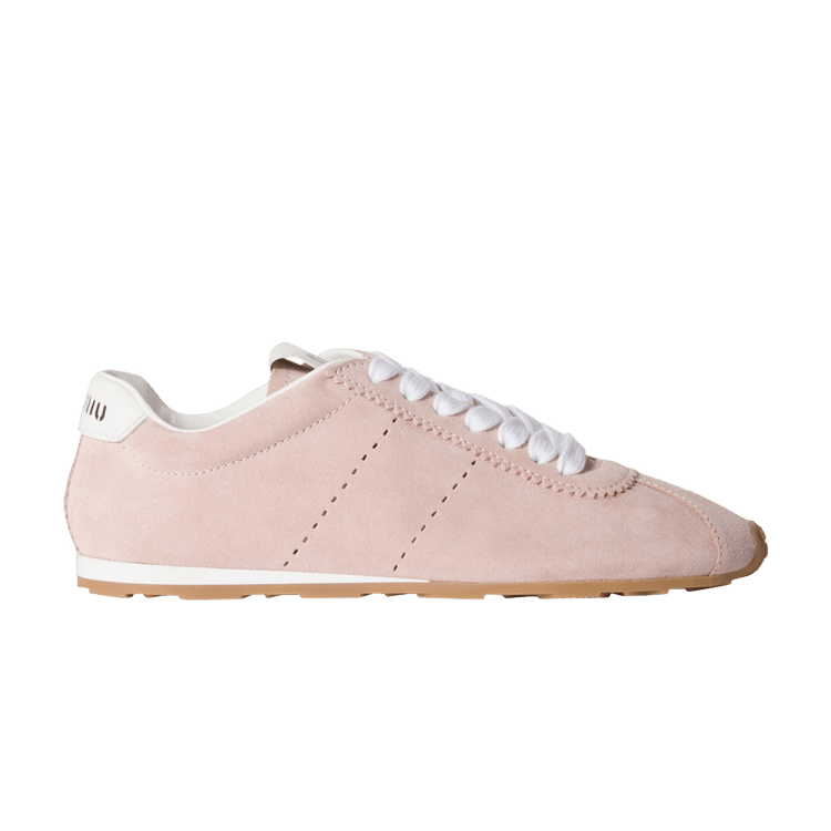 Miu Miu Wmns Plume Suede Sneaker 'Orchid Pink'