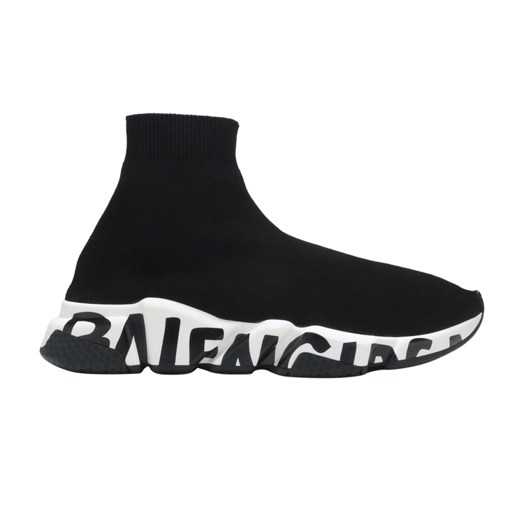 Balenciaga Speed Trainer 'Graffiti - Black White'