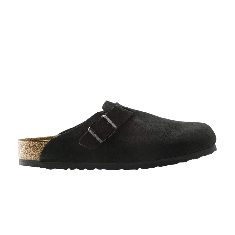 Birkenstock Boston Soft Footbed 'Black'
