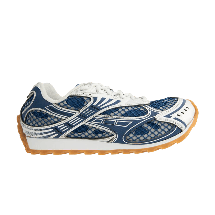 Bottega Veneta Orbit Low Laceup Sneaker 'Blue Venezia Silver'
