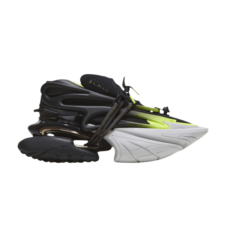 Balmain Unicorn Low 'Black Fluorescent'