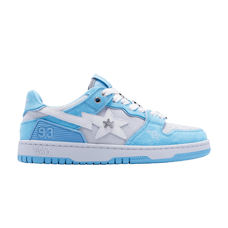 BAPY x BAPE Sk8 Sta 'Blue Mist'