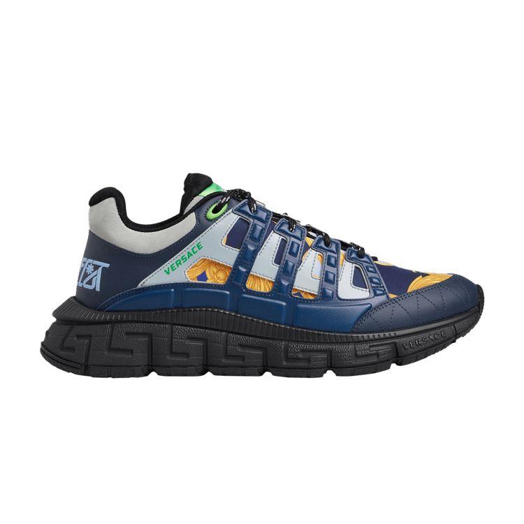 Versace Trigreca 'Blue Black'