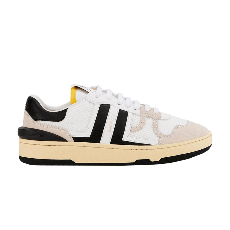 Lanvin Clay Low 'White Black'