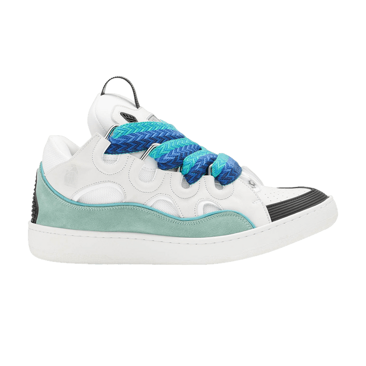 Lanvin Curb Sneakers 'White Green'