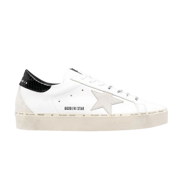 Golden Goose Hi Star 'White Black Python'