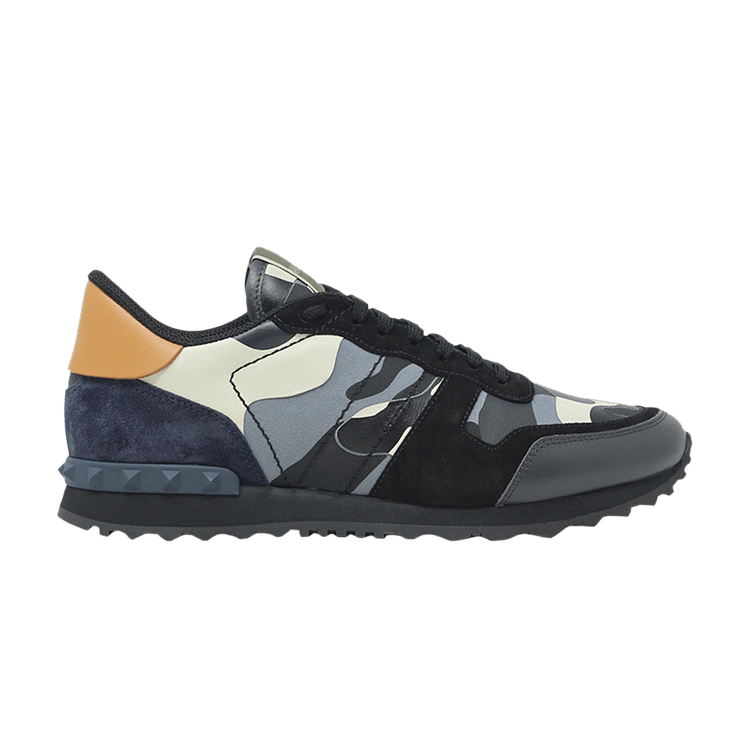 Valentino Rockrunner 'Black Light Blue Camo'