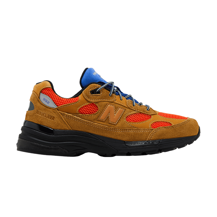 Action Bronson x New Balance 992 Made in USA 'Tan Orange Blue'