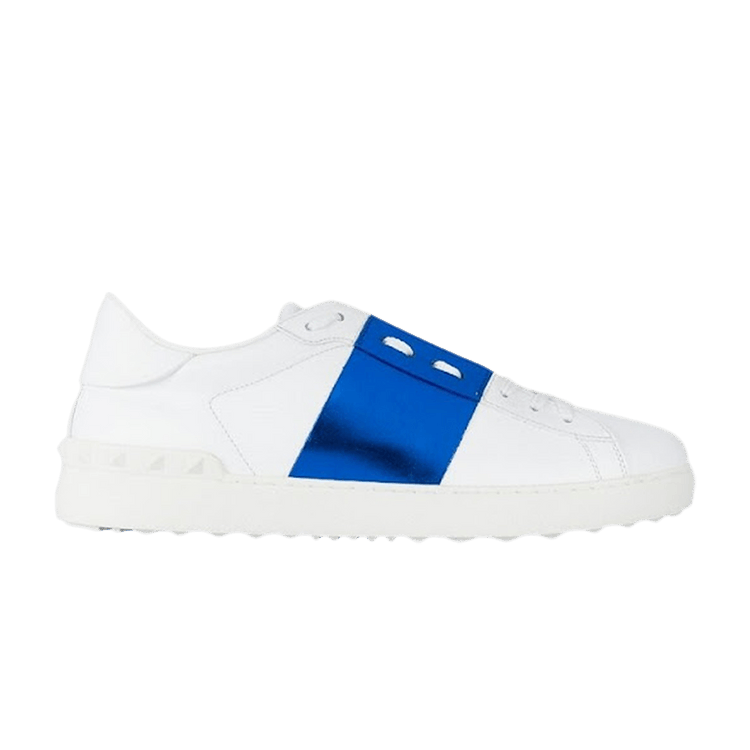 Valentino Open Sneaker 'Metallic Blue Band'