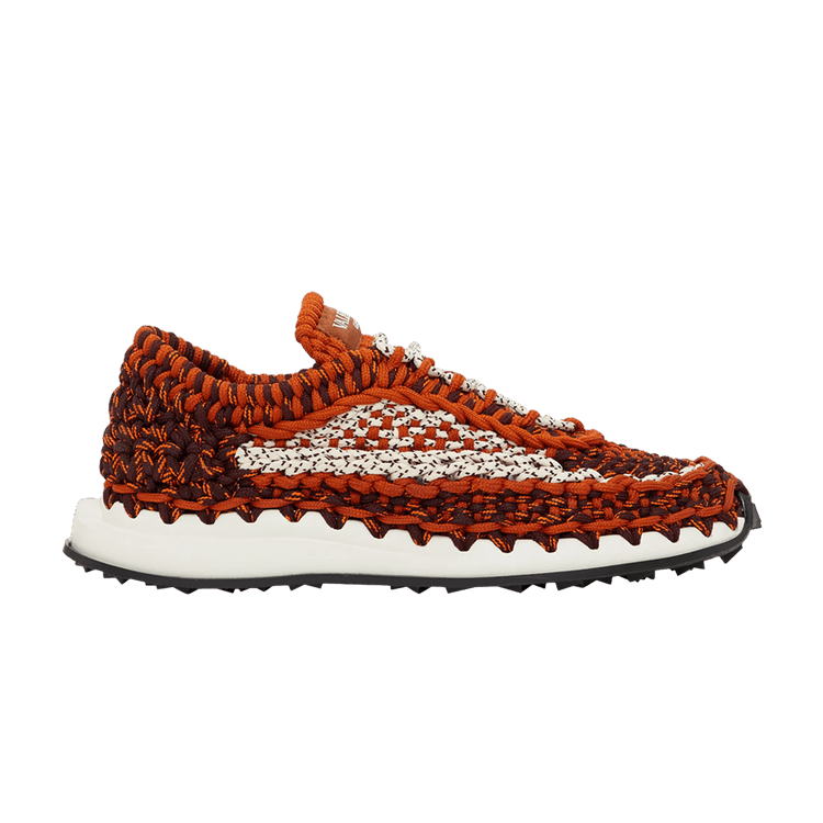 Valentino Crochet Sneakers 'Orange Zest'