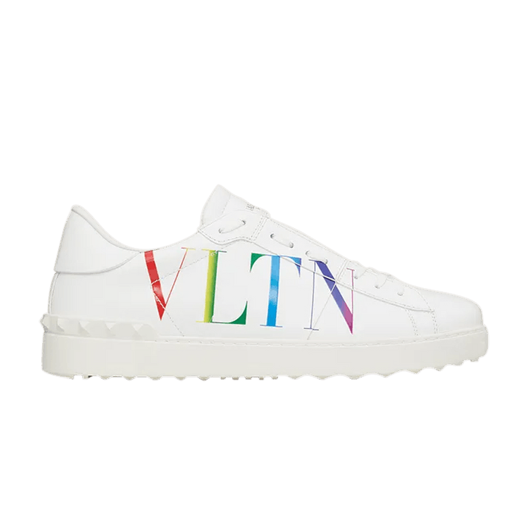 Valentino Open Sneaker 'Logo Print - White Multi'