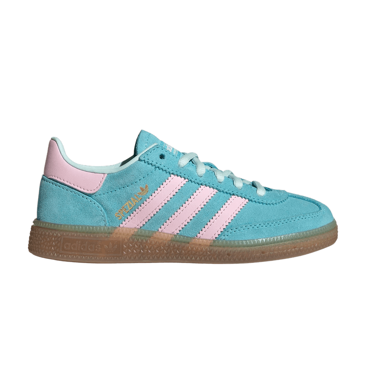 adidas Originals Handball Spezial Little Kid 'Pulse Aqua Clear Pink Gum'