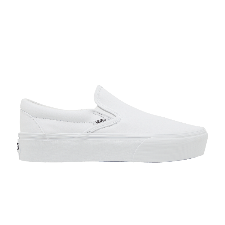 Vans Classic Slip-On Platform 'White'