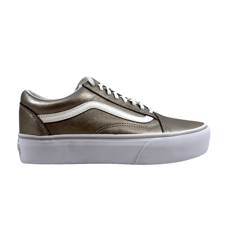 Vans Old Skool Platform 'Gray Gold'